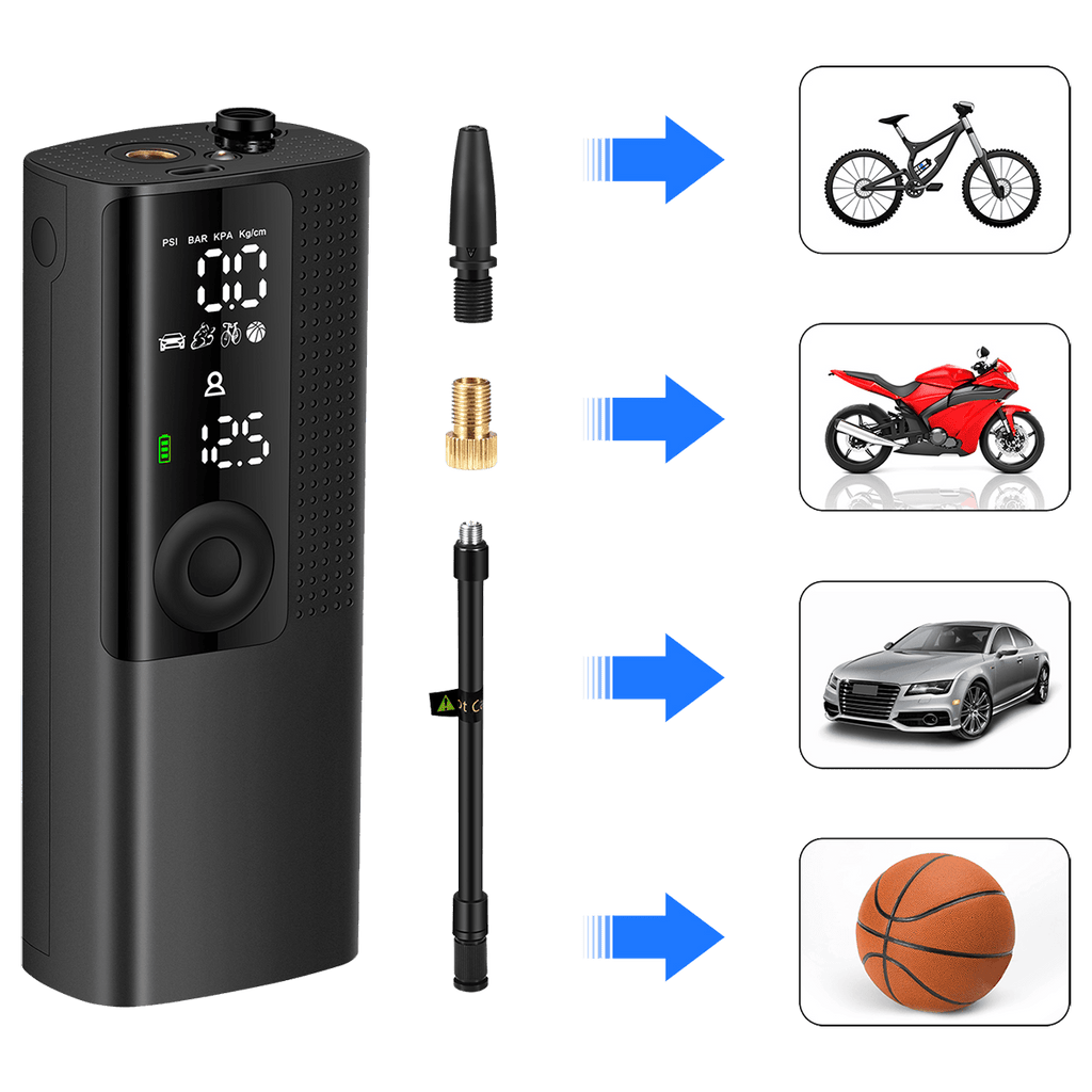 Airmoto Tire Inflator 120 PSI Portable Air Compressor